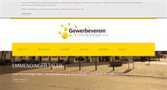 Desktop Screenshot of gewerbeverein-emmendingen.de